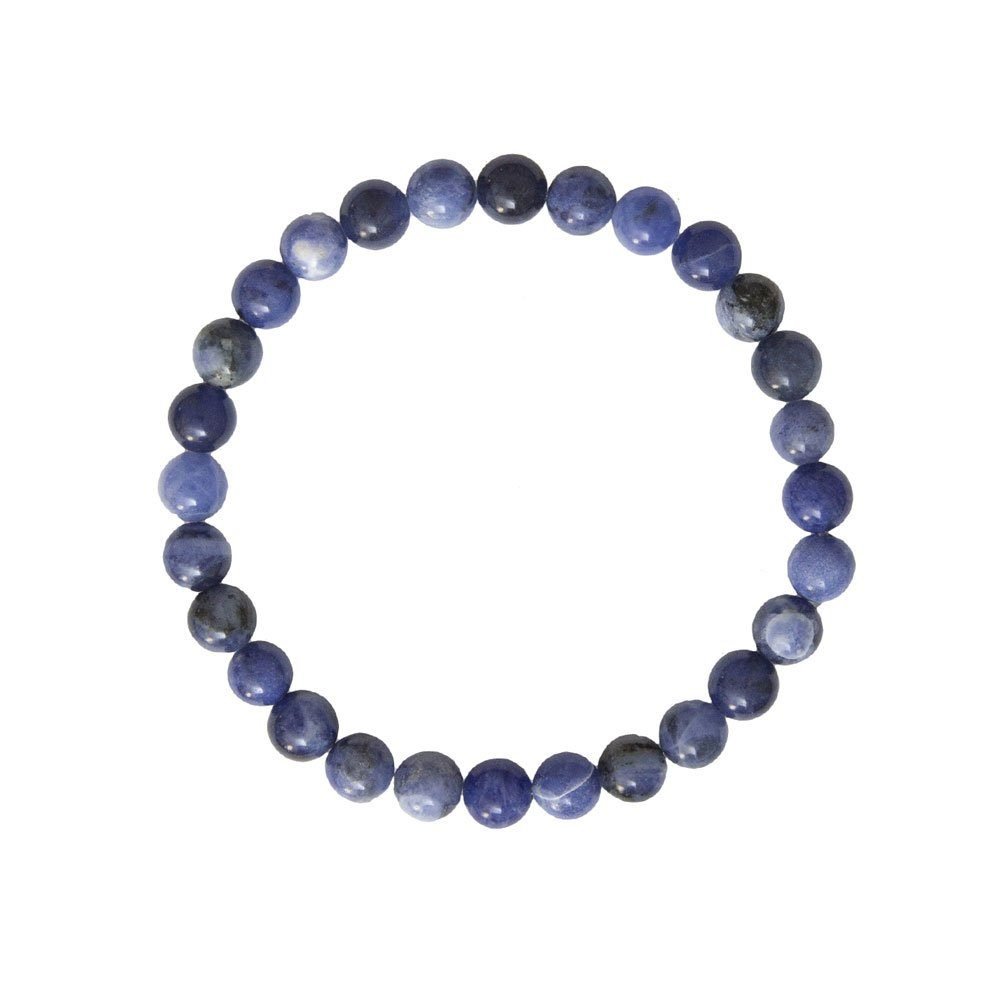 pulsera sodalita piedras bolas 6mm