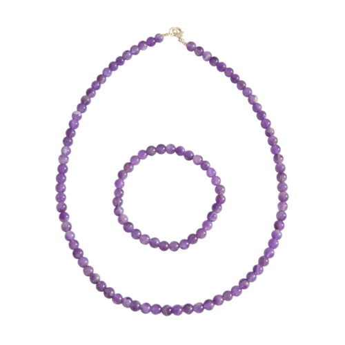 juego amatista piedras bolas 6mm