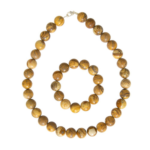 caja jaspe paisaje piedras bolas 14mm