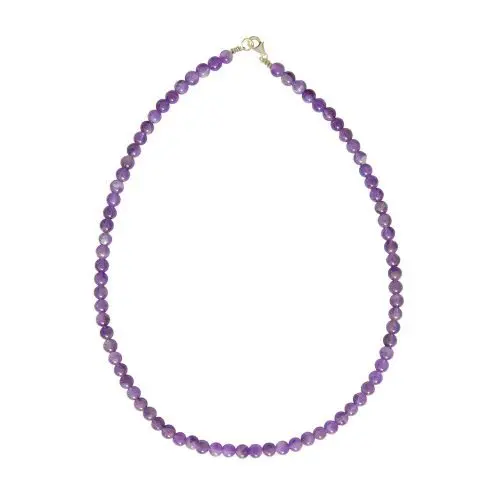 collar amatista piedras bolas 6mm