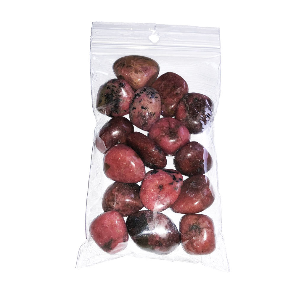 bolsa piedras rodadas rodonita 250grs
