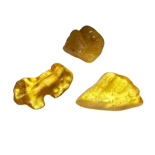 piedra rodada ámbar