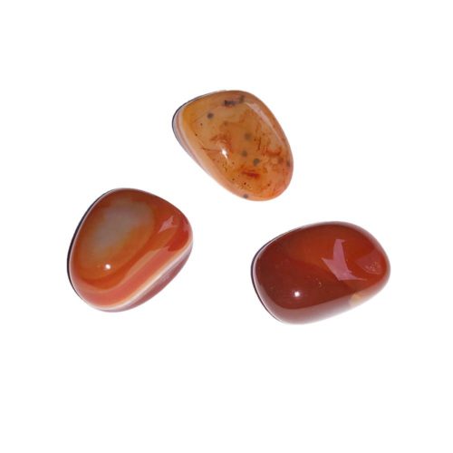 piedra rodada cornalina