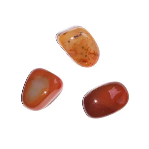 piedra rodada cornalina