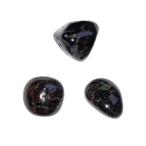 piedra rodada granate