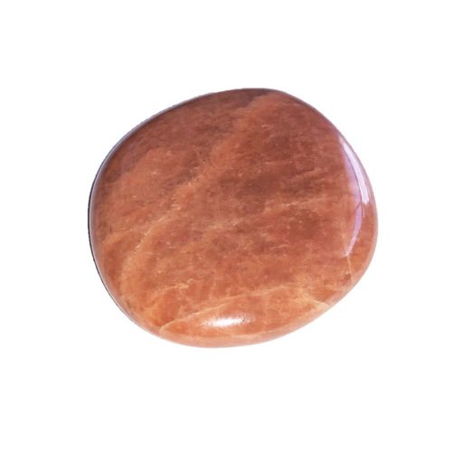 guijarro piedra de luna naranjada