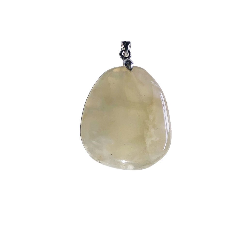 colgante piedra de luna piedra plana