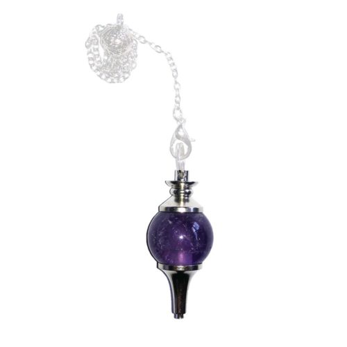 péndulo amatista bola