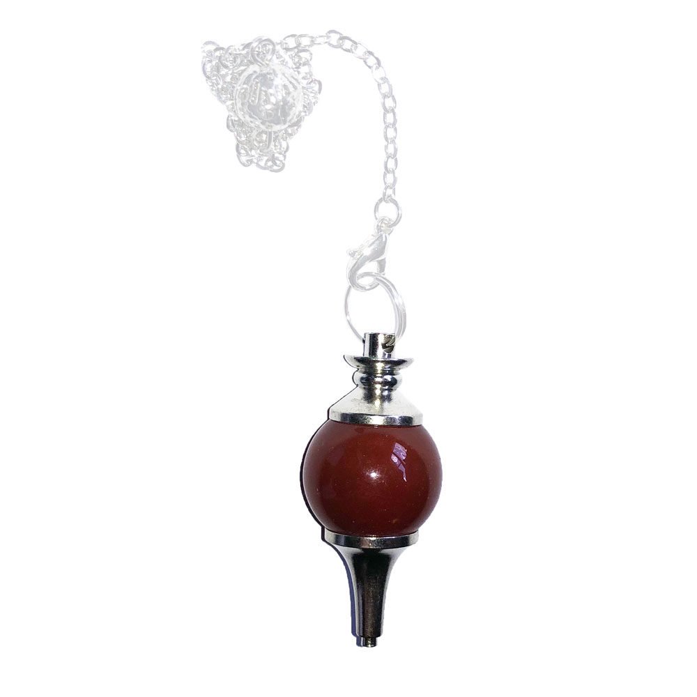 pendule cornaline boule