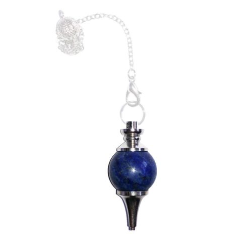 pendule lapis-lazuli boule