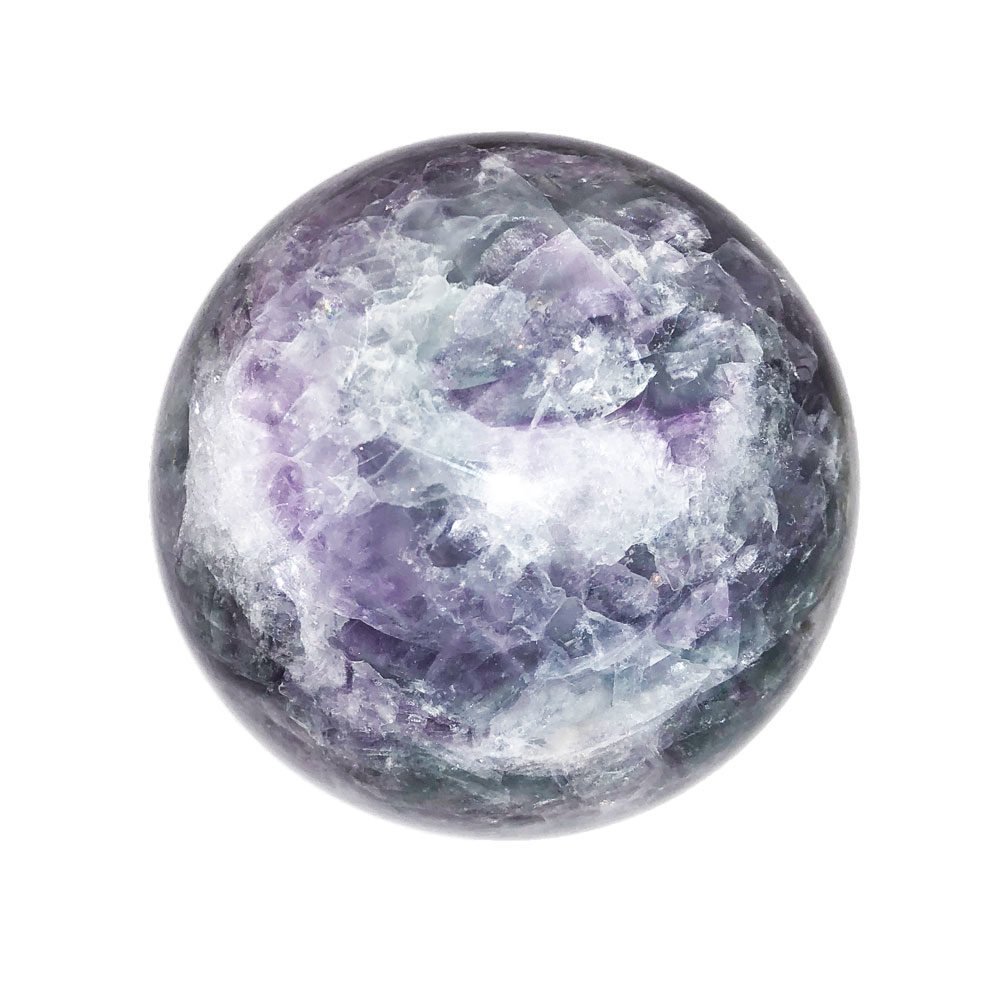 esfera fluorita multicolor