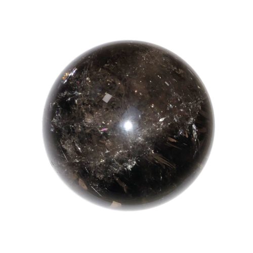 sphere quartz fumé
