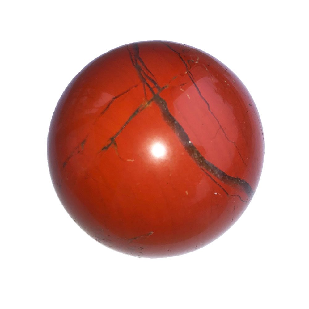esfera jaspe rojo