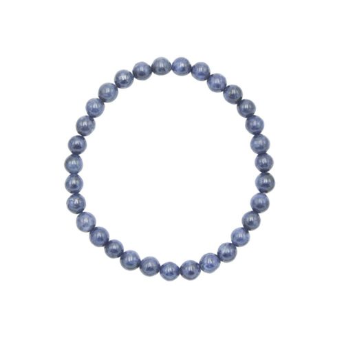 bracelet saphir pierres boules 6mm