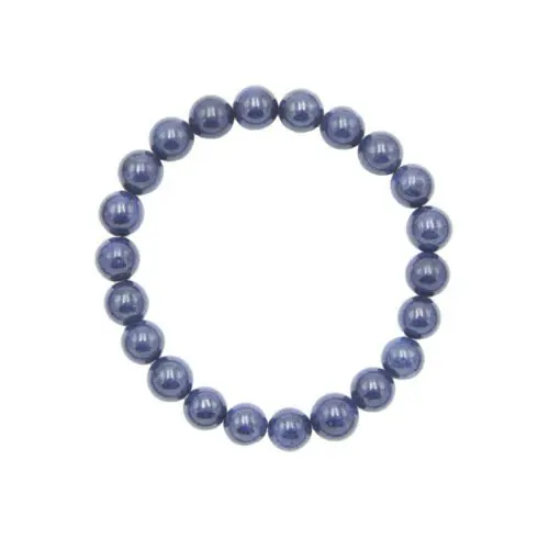 bracelet saphir pierres boules 8mm