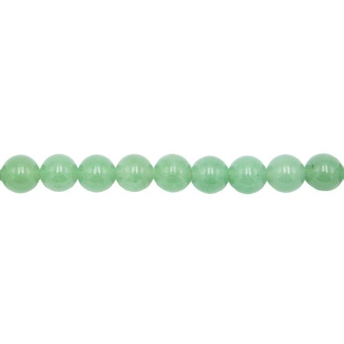 fil aventurine pierres boules 10mm
