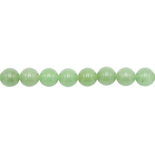 fil aventurine pierres boules 12mm