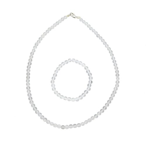 juego cristal de roca piedras bolas 6mm