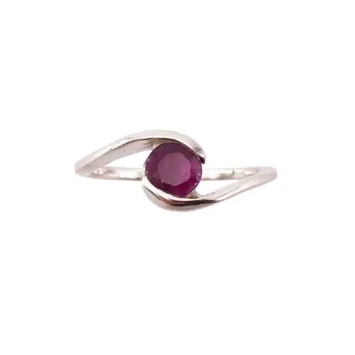 bague rubis argent
