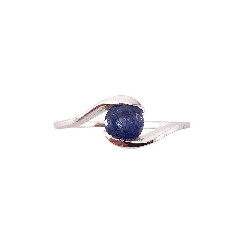 bague saphir argent