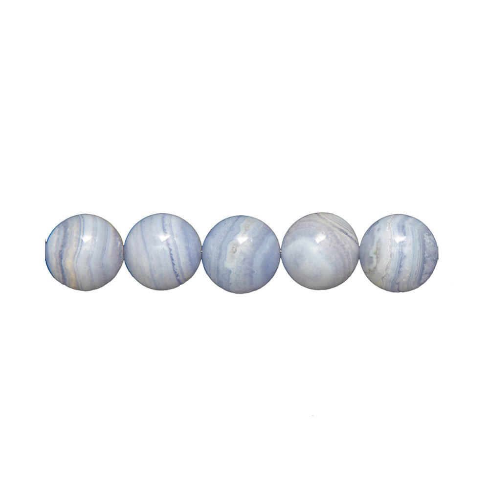 perle ronde calcedoine 6mm