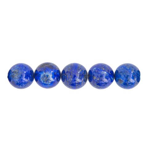 perle ronde lapis lazuli 12mm