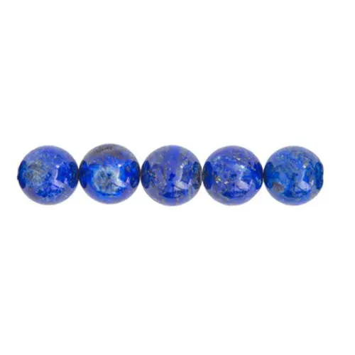 perle ronde lapis lazuli 8mm