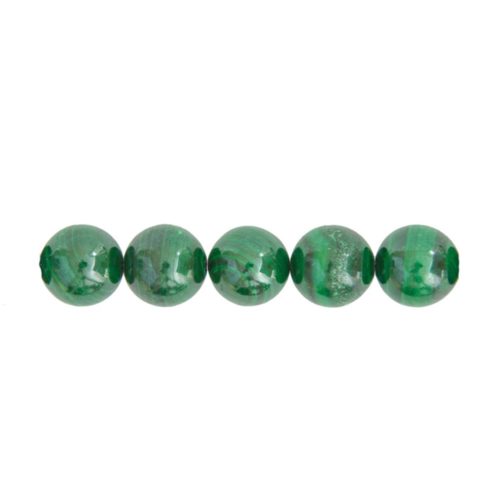 perle malachite 10mm