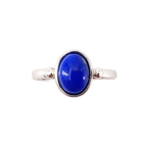 bague lapis-lazuli argent