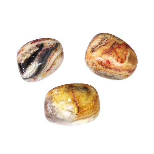 piedra rodada ágata crazy lace