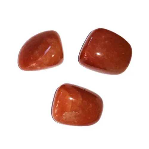 piedra rodada aventurina roja