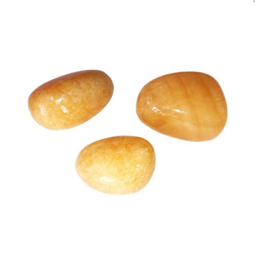 piedra rodada calcita naranja