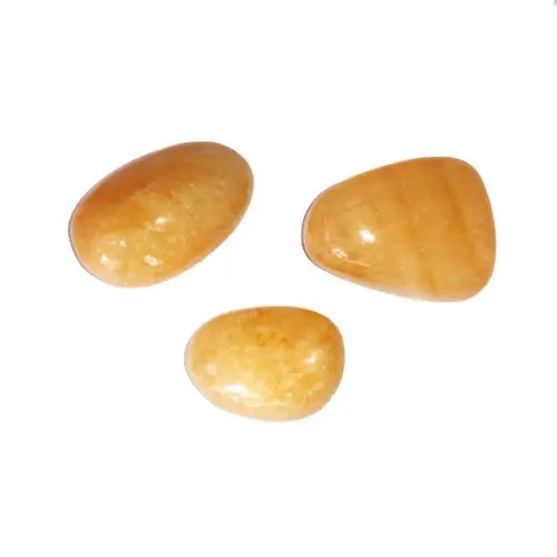piedra rodada calcita naranja