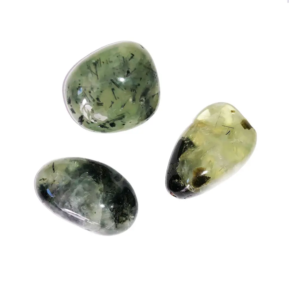 piedra rodada prehnita