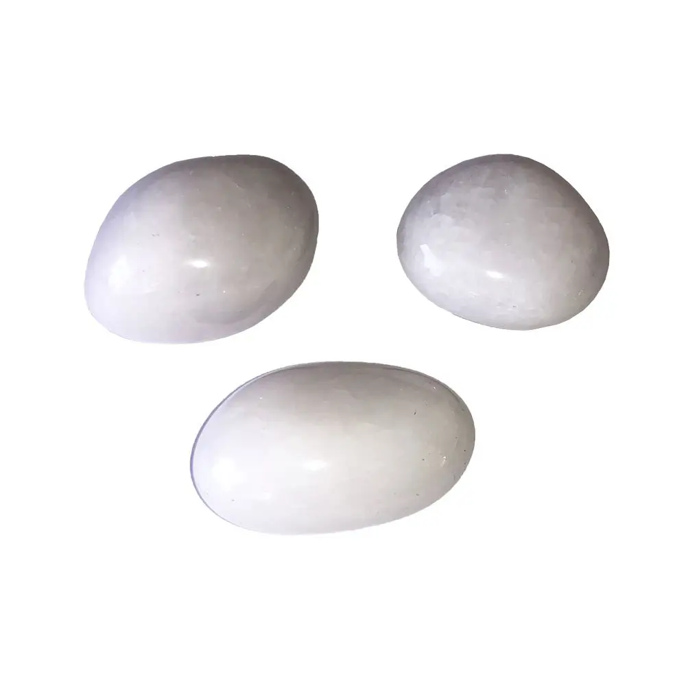 piedra rodada cuarzo nieve