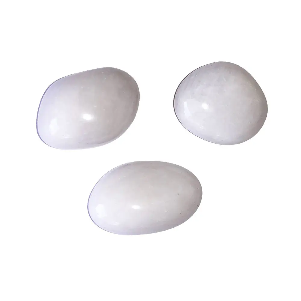 piedra rodada cuarzo nieve