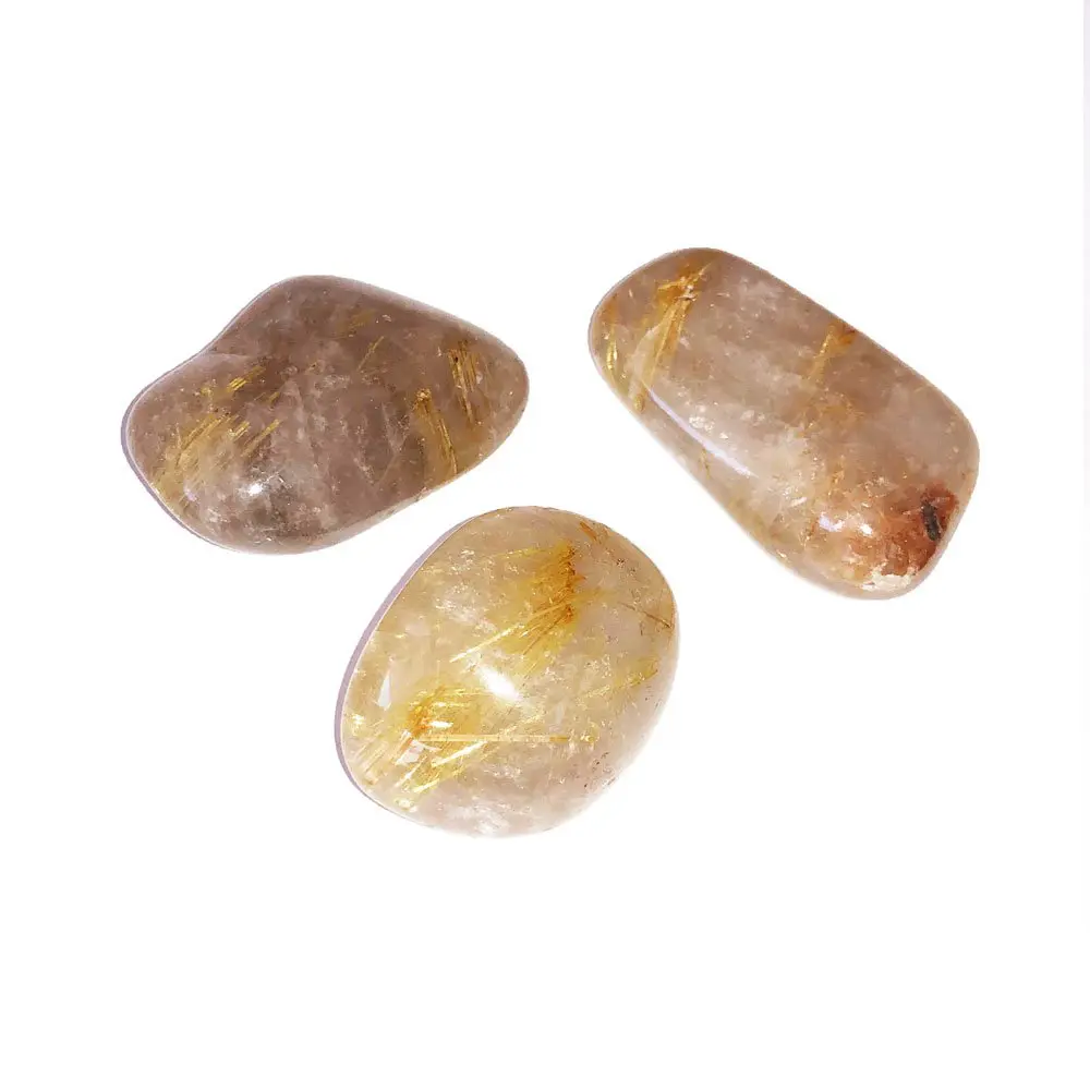 piedra rodada cuarzo rutilado piedra rodada cuarzo rutilado