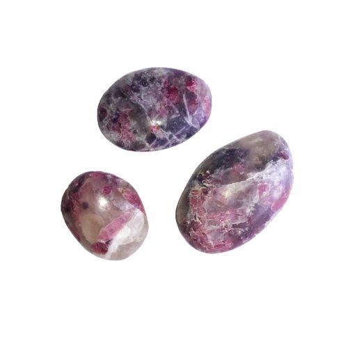 piedra rodada rubelita