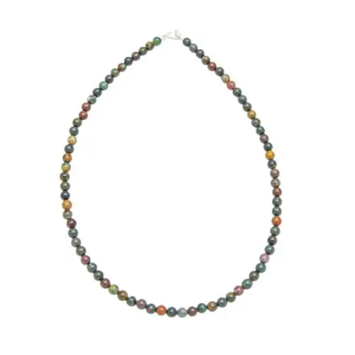 collier jaspe sanguin 6mm