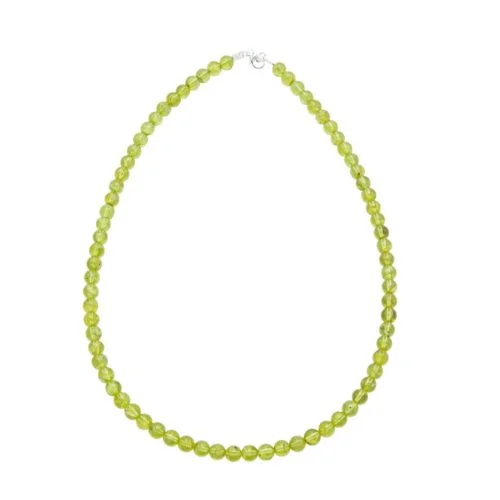 collier olivine 6mm