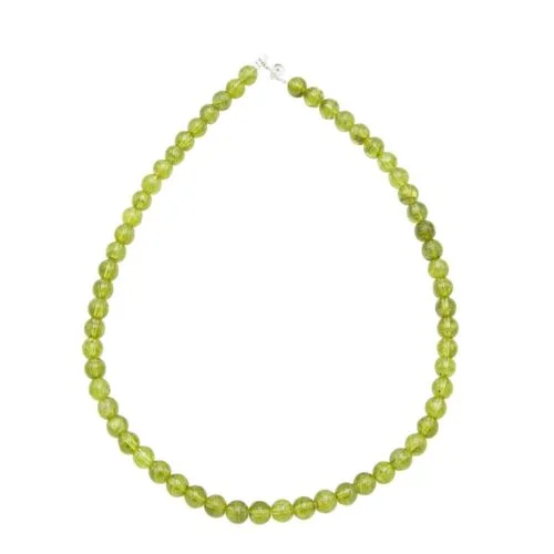 collier olivine 8mm