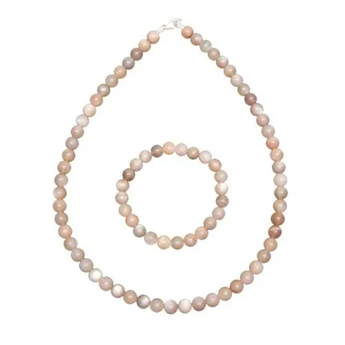 parure heliolite 8mm