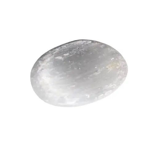 piedra para el pulgar selenita