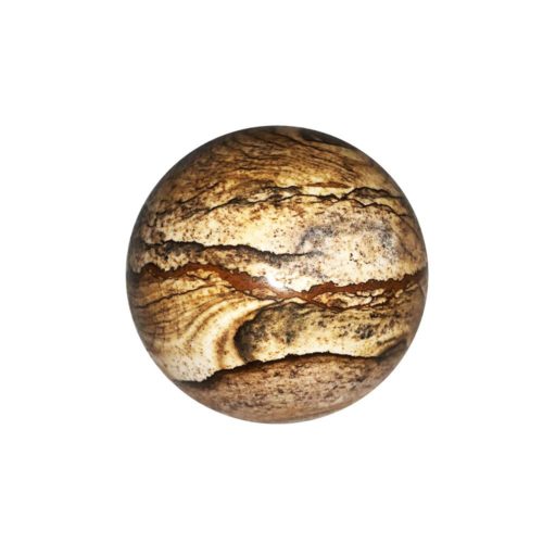 sphere jaspe paysage 40mm