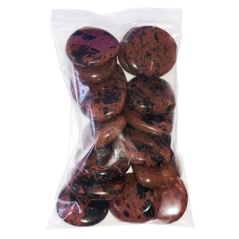 sachet-galets-obsidienne-acajou-500grs sachet galets Obsidienne acajou