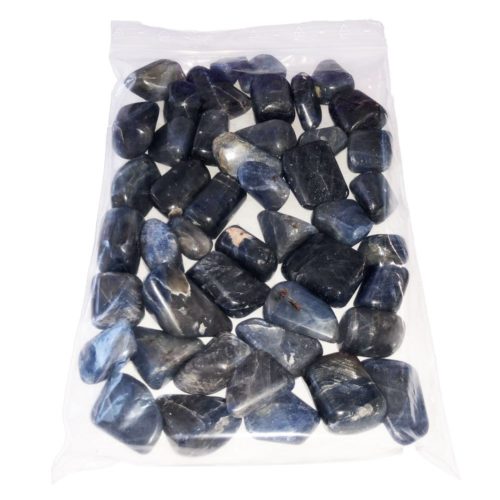 sachet pierres roulees saphir