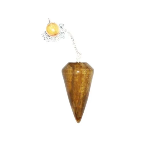 péndulo-madera-petrificada-cono