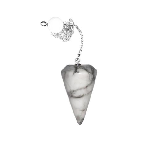 pendule-howlite-cone