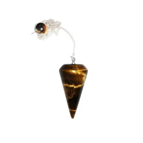 péndulo ojo de tigre cono