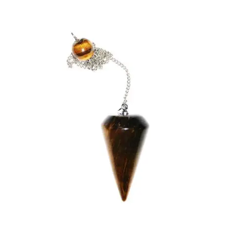 péndulo ojo de tigre cono